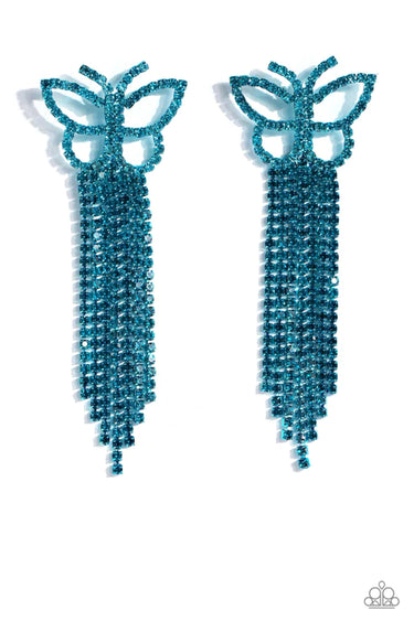 Billowing Butterflies - Blue LOP